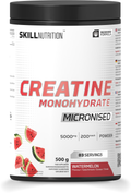Skill Nutrition Micronised Creatine Monohydrate Flavoured, Watermelon 500g