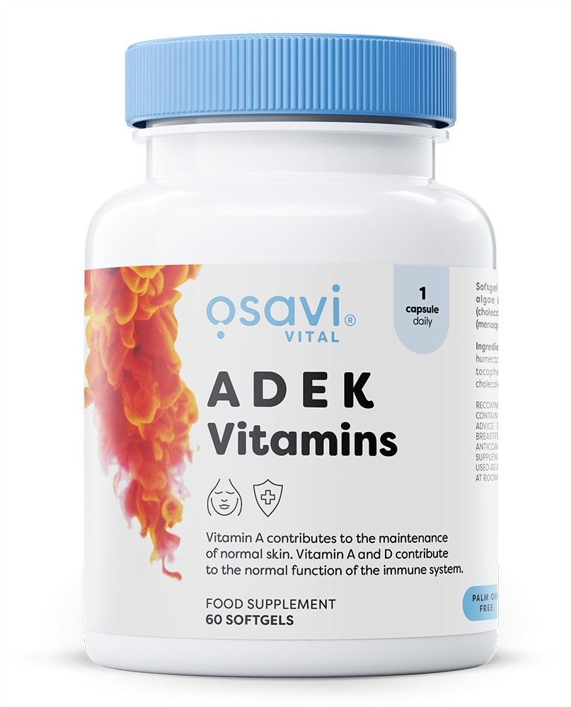 Osavi ADEK Vitamins 60 softgels