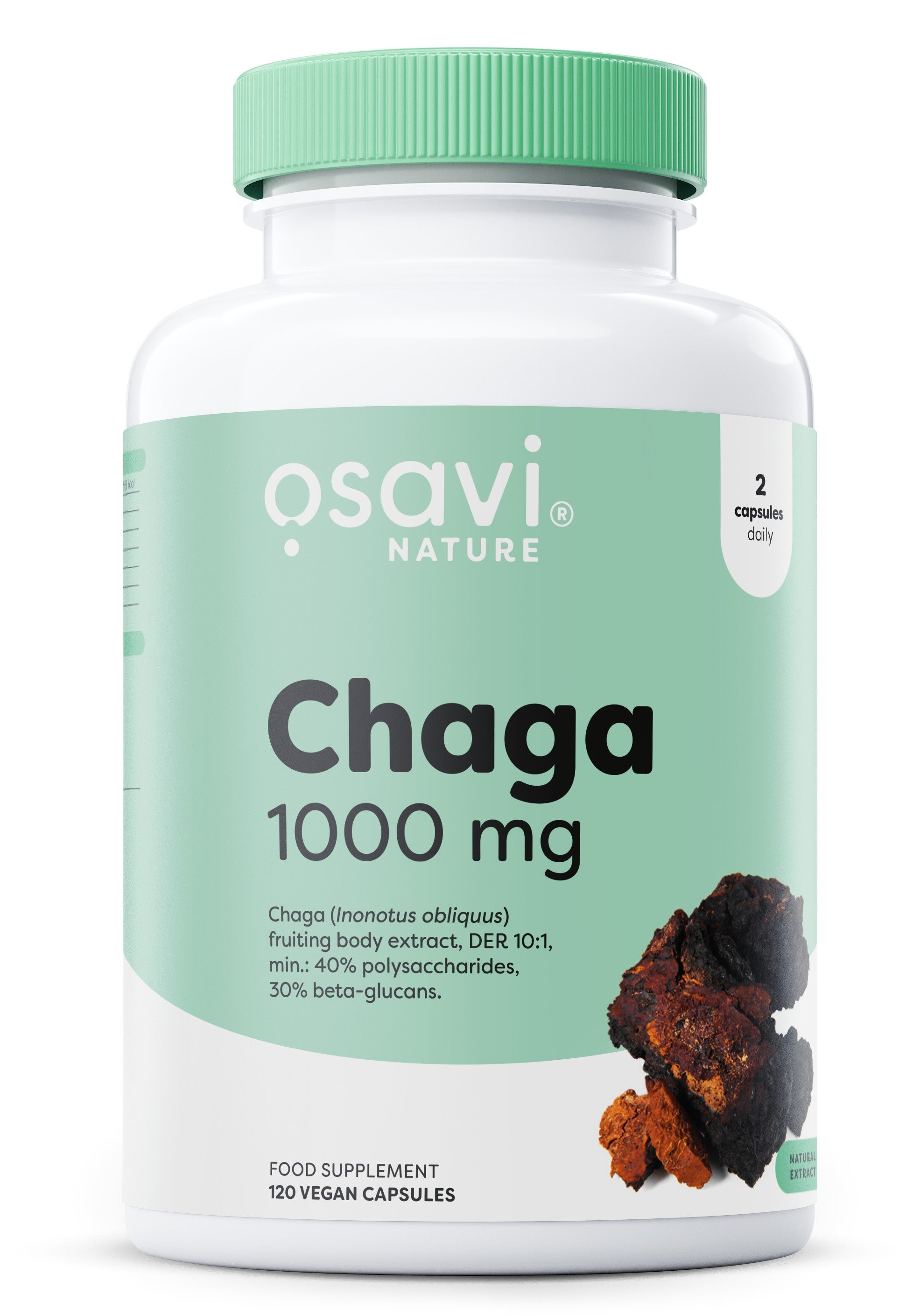 Osavi Chaga, 1000mg 120 vegan caps