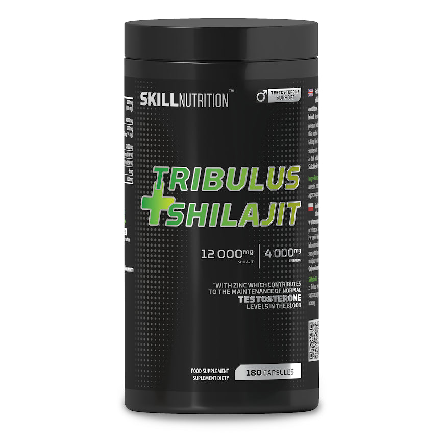 Skill Nutrition Tribulus + Shilajit 180 vegan caps