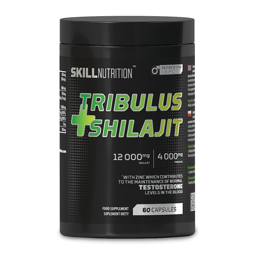 Skill Nutrition Tribulus + Shilajit 60 vegan caps