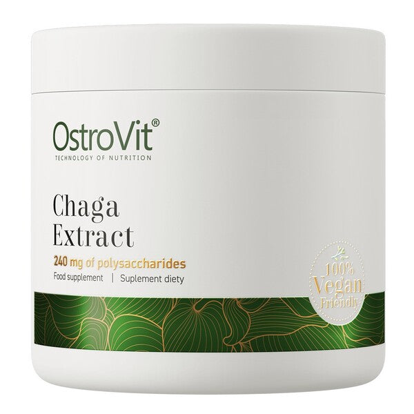 OstroVit Chaga Extract Powder 50g