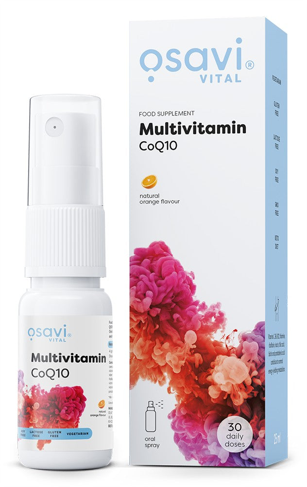 Osavi Multivitamin CoQ10 Oral Spray, Orange 25 ml.