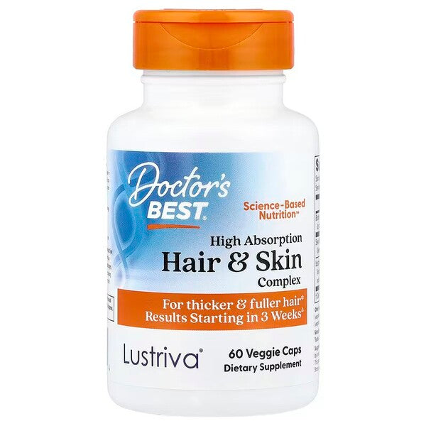 Doctor's Best High Absorption Hair & Skin Complex 60 vaps
