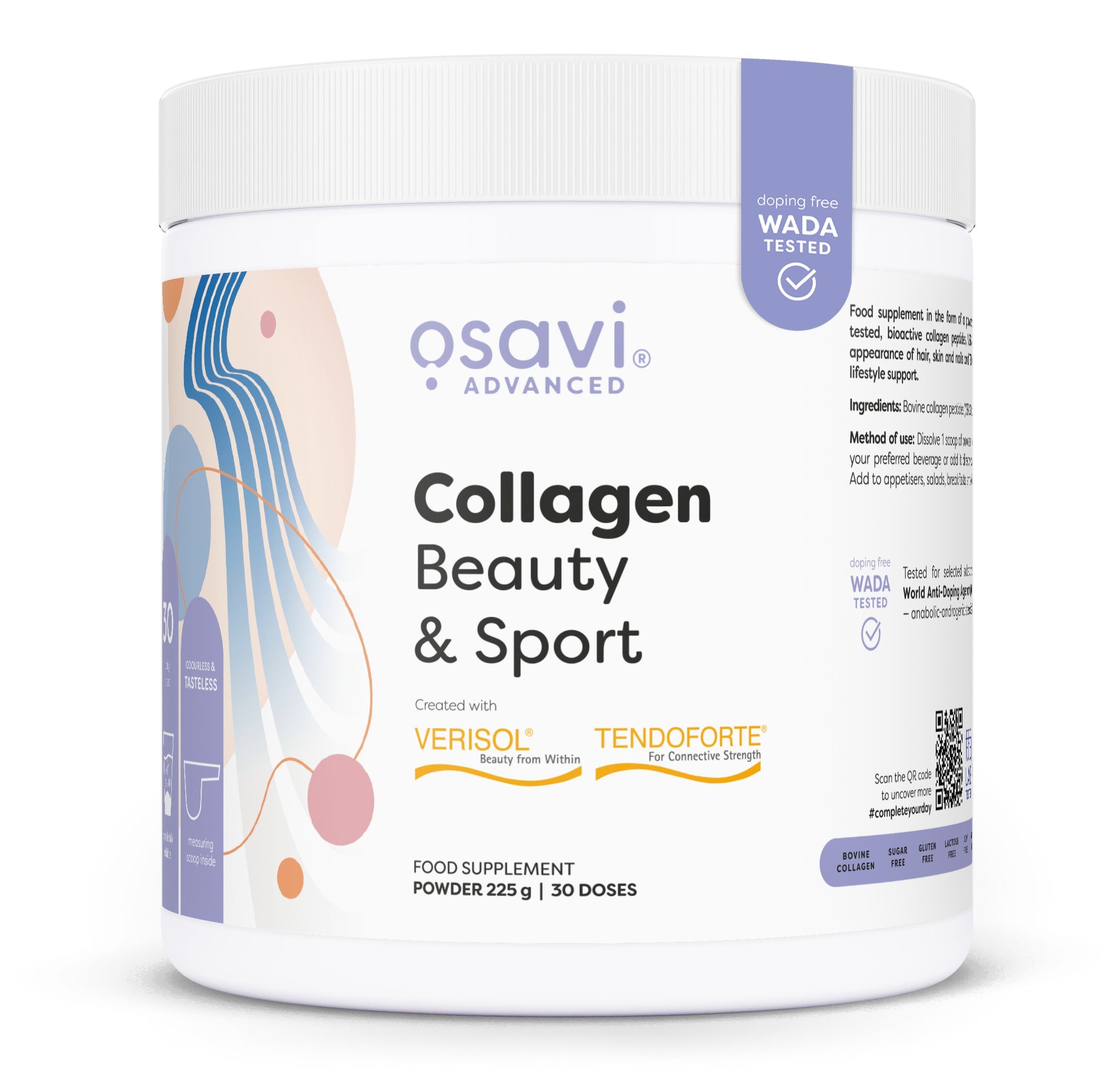 Osavi Collagen Beauty & Sport 225g