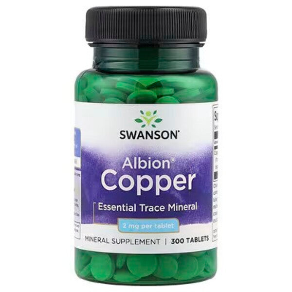 Swanson Albion Copper, 2mg 300 tablets