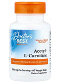 Doctor's Best Acetyl L-Carnitine, 500mg  60 vcaps