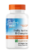 Doctor's Best Fully Active B-Complex with Quatrefolic 30 vcaps