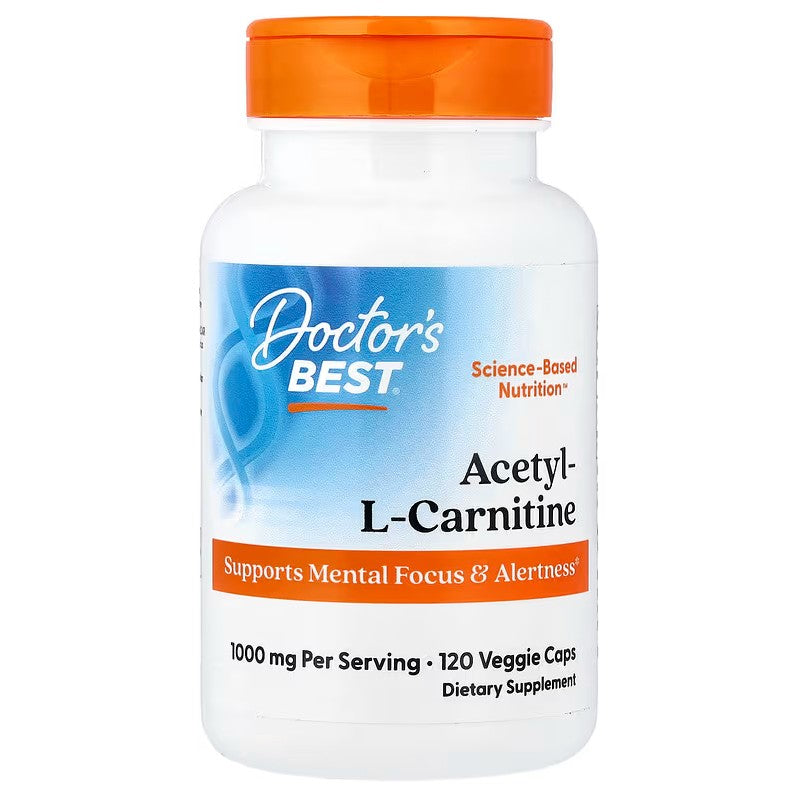 Doctor's Best Acetyl L-Carnitine, 500mg 120 vcaps