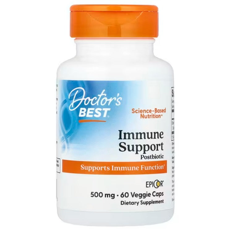 Doctor's Best Immune Support Postbiotic, 500mg 60 vcaps