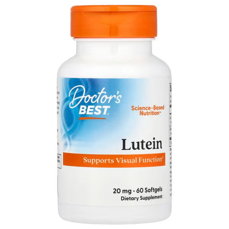 Doctor's Best Lutein, 20mg 60 softgels