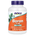 NOW Foods Boron, 3mg 250 caps