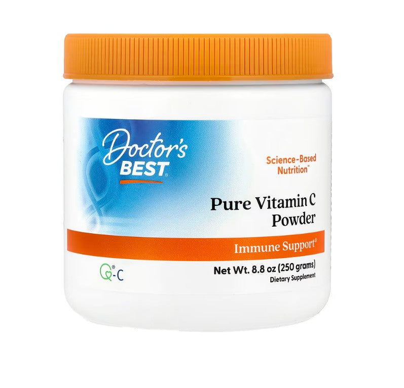 Doctor's Best Pure Vitamin C Powder with Quali-C 250g