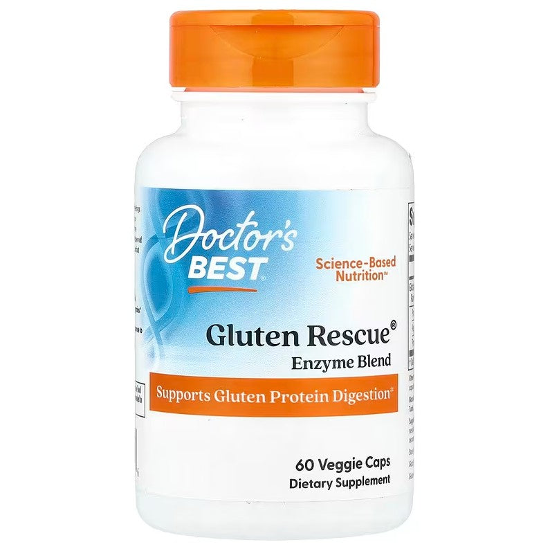 Doctor's Best Gluten Rescue 60 vcaps