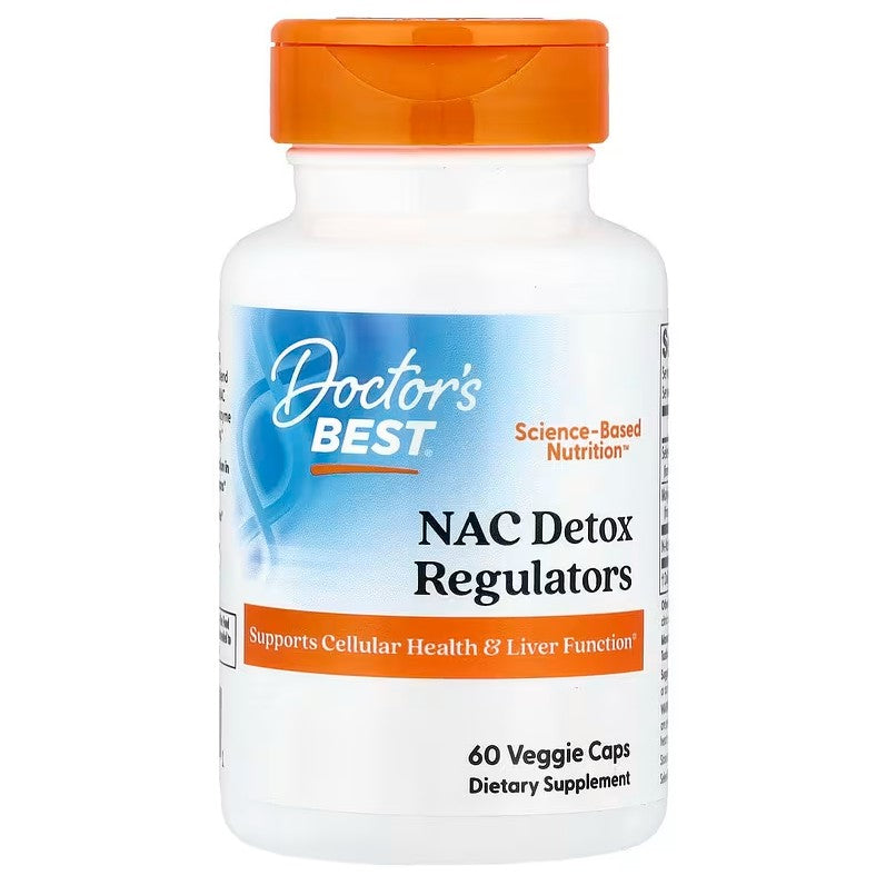 Doctor's Best NAC Detox Regulators 60 vcaps