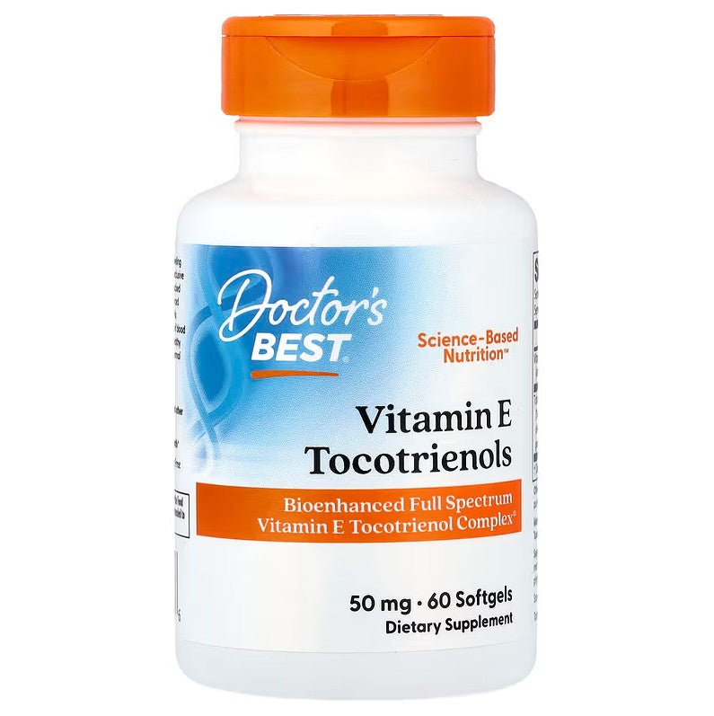 Doctor's Best Tocotrienols, 50mg 60 softgels