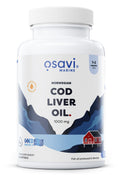 Osavi Norwegian Cod Liver Oil Softgels, 1000mg (Lemon) 90 softgels
