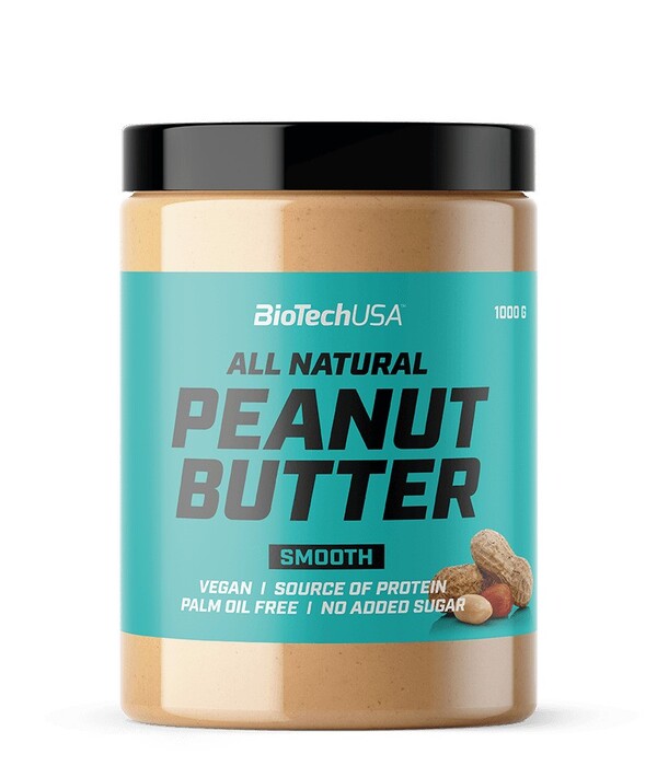 BioTechUSA Peanut Butter, Smooth 1000g