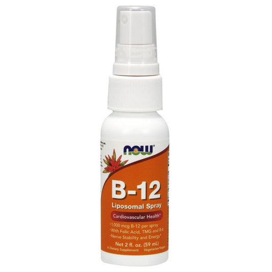 NOW Foods Vitamin B-12 Liposomal Spray 59 ml.