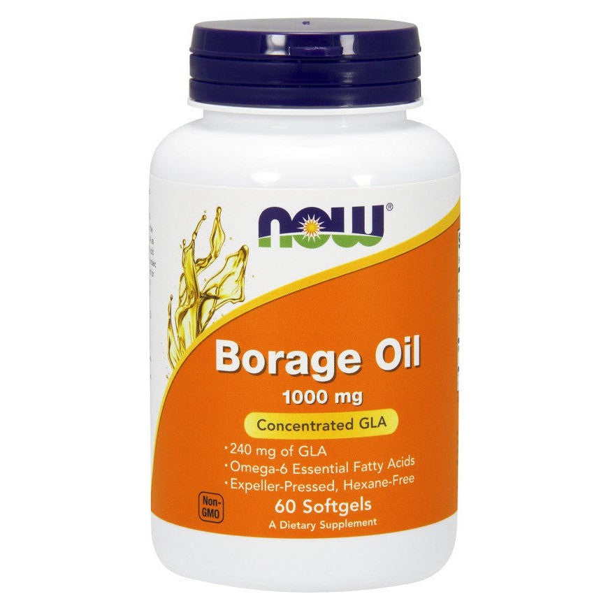 NOW Foods Borage Oil 1000mg 60 softgels