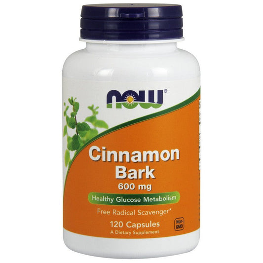 NOW Foods Cinnamon Bark 600mg 120 caps