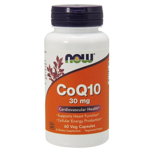 NOW Foods CoQ10 30mg 60 vcaps