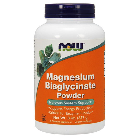 NOW Foods Magnesium Bisglycinate Powder 227g