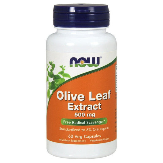 NOW Foods Olive Leaf Extract 500mg 60 vcaps