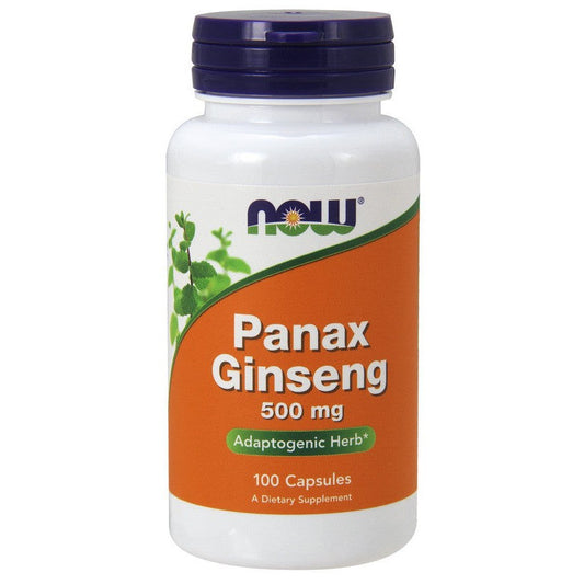 NOW Foods Panax Ginseng 500mg 100 caps