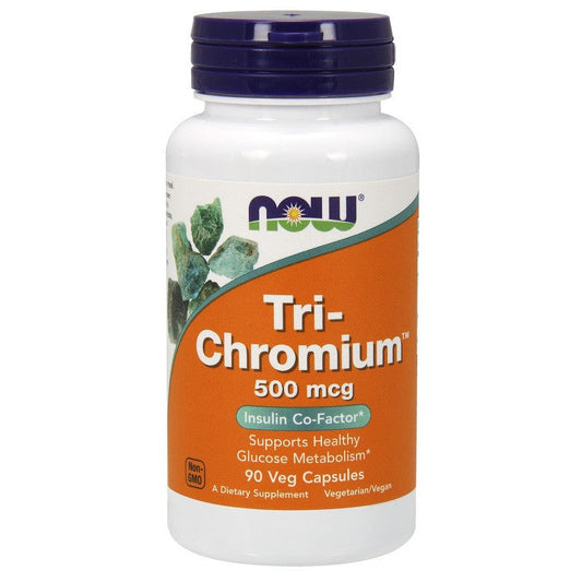 NOW Foods Tri-Chromium 500mcg 90 vcaps