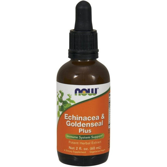 NOW Foods Echinacea & Goldenseal Plus 60 ml.