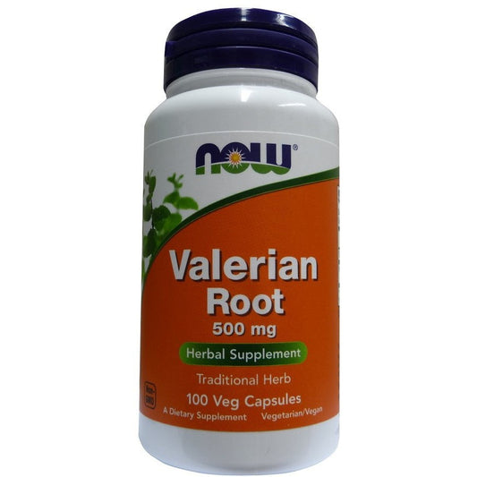 NOW Foods Valerian Root 500mg 100 vcaps