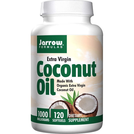 Jarrow Formulas Coconut Oil Extra Virgin 1000mg 120 softgels