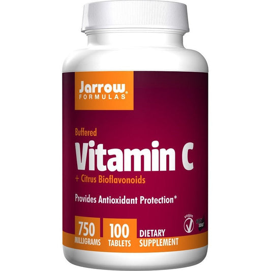 Jarrow Formulas Vitamin C (Buffered) + Citrus Bioflavonoids 750mg 100 tabs