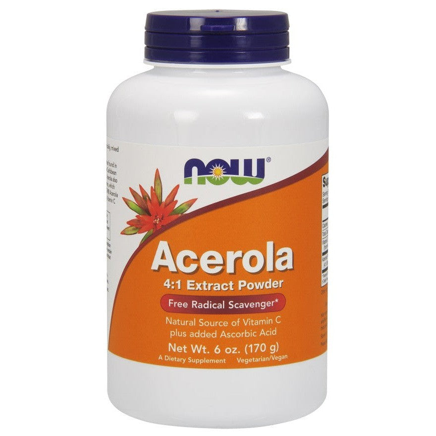 NOW Foods Acerola 4:1 Extract Powder 170g