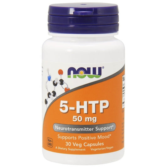 NOW Foods 5-HTP 50mg 30 vcaps