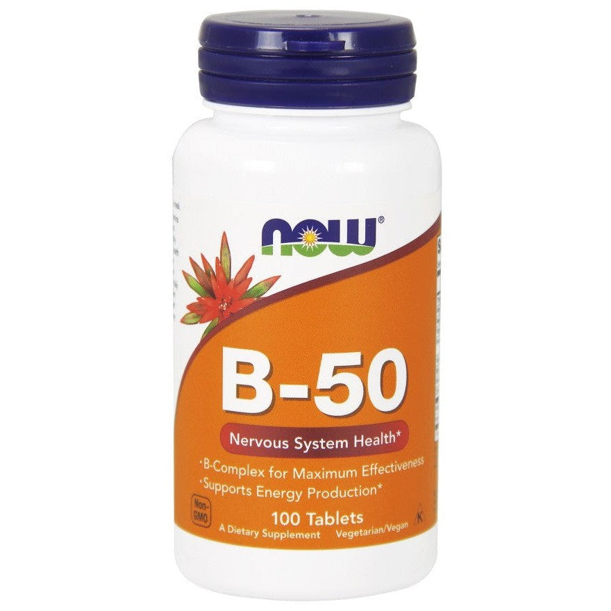 NOW Foods Vitamin B-50 100 tablets