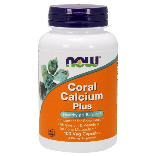 NOW Foods Coral Calcium Plus 100 vcaps