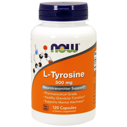 NOW Foods L-Tyrosine 500mg 120 caps