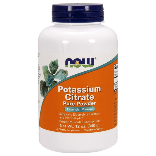 NOW Foods Potassium Citrate Pure Powder 340g