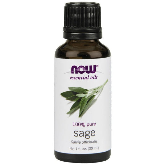 NOW Foods Essential Oil Sage Oil 30 ml.