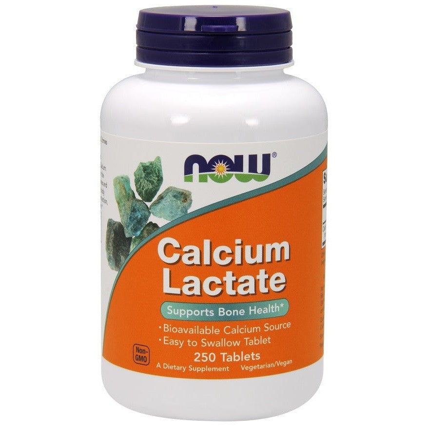 NOW Foods Calcium Lactate 250 tablets