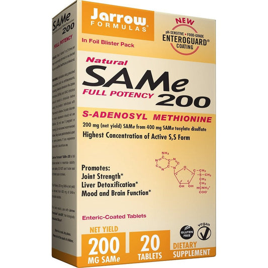 Jarrow Formulas SAMe 200 20 tabs