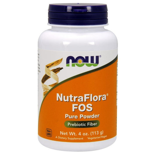NOW Foods NutraFlora FOS Pure Powder 113g