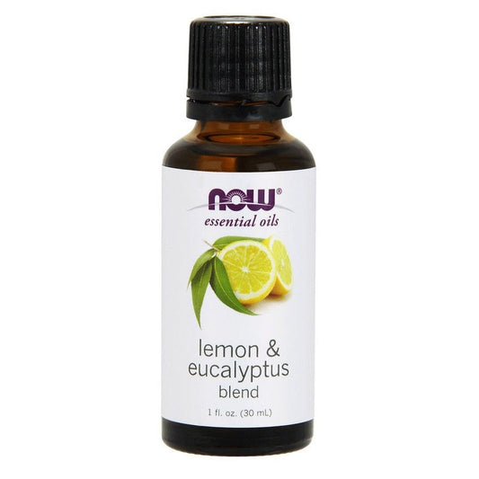 NOW Foods Essential Oil Lemon & Eucalyptus Blend 30 ml.