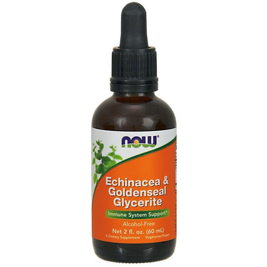 NOW Foods Echinacea & Goldenseal Glycerite 60 ml.