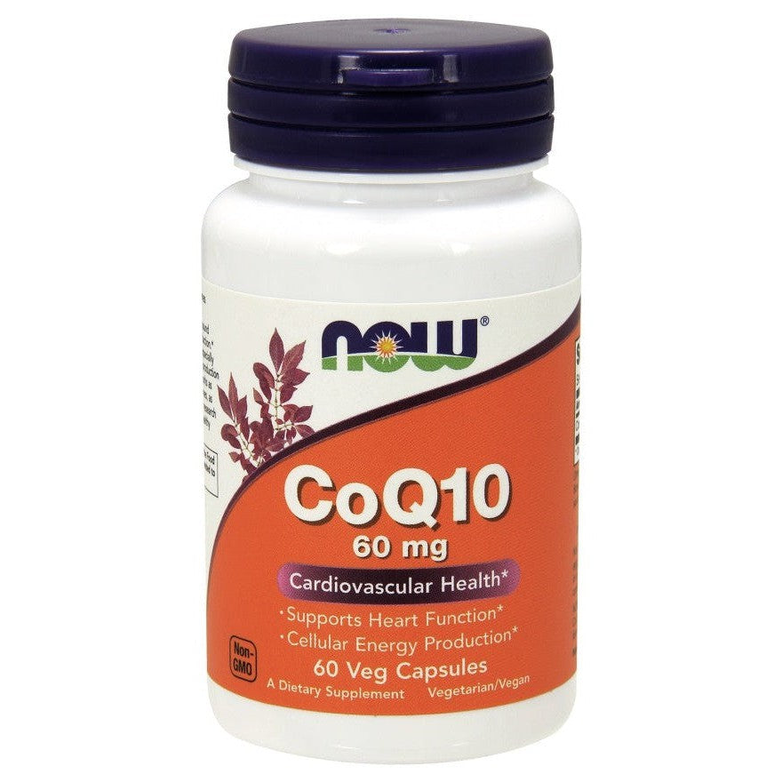 NOW Foods CoQ10 60mg 60 vcaps