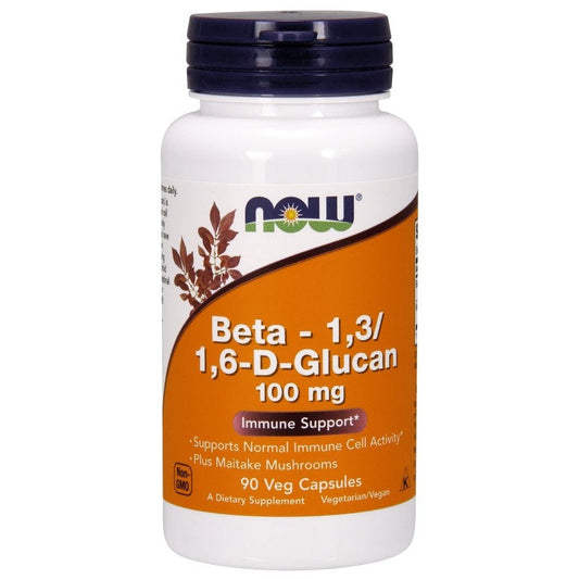 NOW Foods Beta 13/16-D-Glucan 100mg 90 vcaps