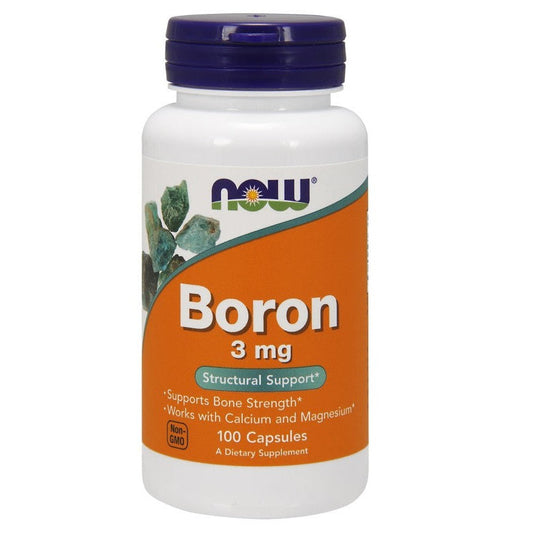 NOW Foods Boron 3mg 100 caps