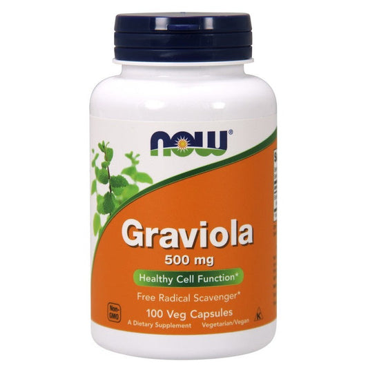 NOW Foods Graviola 500mg 100 vcaps
